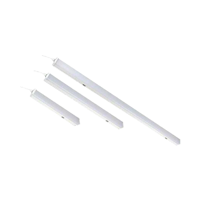 Three proof led square tube ceiling fluorescent lamp
