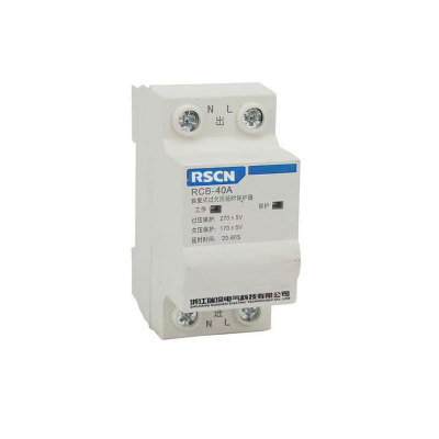Self resetting overvoltage and undervoltage delay protector rcb-z 40A