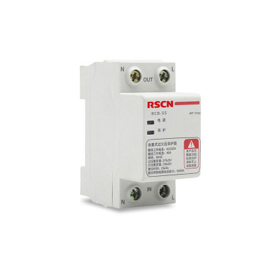 Self resetting overvoltage and undervoltage protector rcb-ss